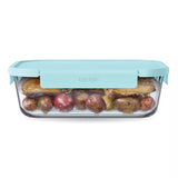 Bentgo 11.8 cups Aqua Food Storage Container 1 pk, Pack of 4