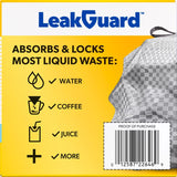Glad LeakGuard 13 gal Fresh Kitchen Trash Bags Drawstring 34 pk, Pack of 6