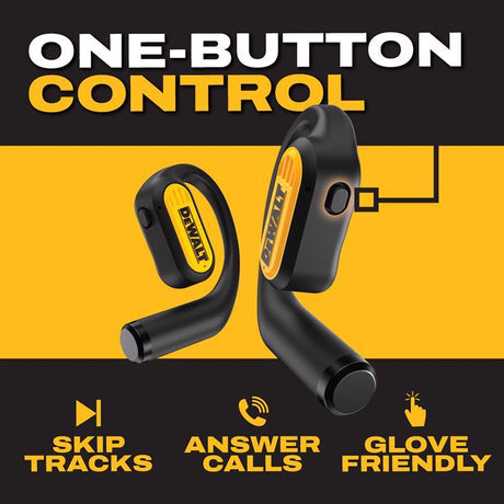 Dewalt Wireless Bluetooth Over Ear Earbuds