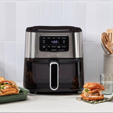Cuisinart Black/Silver 6 qt Programmable Digital Air Fryer