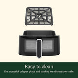 Cuisinart Black/Silver 6 qt Programmable Digital Air Fryer