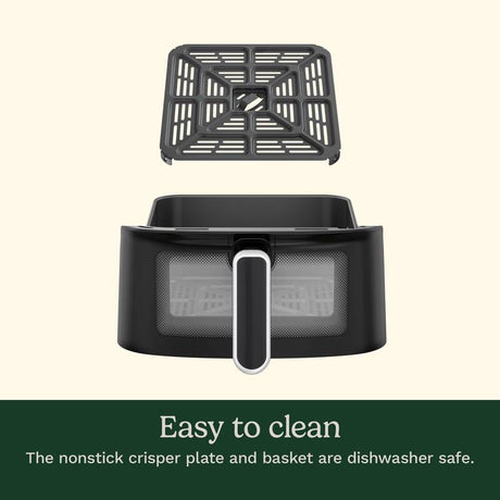 Cuisinart Black/Silver 6 qt Programmable Digital Air Fryer