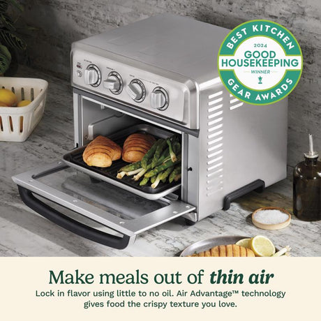 Cuisinart Stainless Steel Silver Multi-Function Oven 14 in. H X 16 in. W X 12 in. D