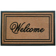 Direct Home Textiles Goup 18 in. W X 30 in. L Beige/Black Rubber Door Mat, Pack of 6