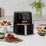 Gourmia Black 6 qt Programmable Digital Air Fryer