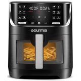 Gourmia Black/Silver 8 qt Programmable Digital Air Fryer