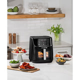 Gourmia Black/Silver 8 qt Programmable Digital Air Fryer