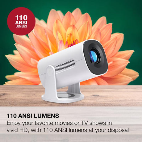 GPX 140 in. Projection Portable Projector 720p, Pack of 4
