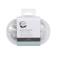 Zenna Home Frost Clear Plastic Soap Dish, Pack of 2