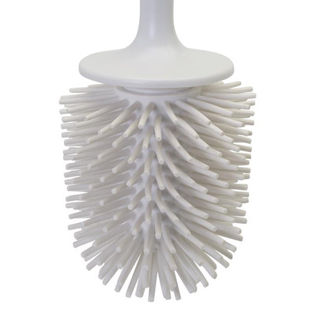 Zenna Home Toilet Bowl Brush & Holder White