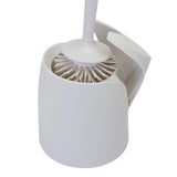 Zenna Home Toilet Bowl Brush & Holder White