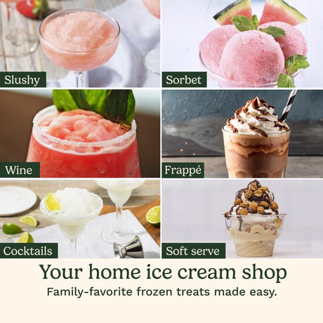Cuisinart White 1.7 qt Frozen Dessert Maker 17.83 in. H X 7 in. W X 18.42 in. L