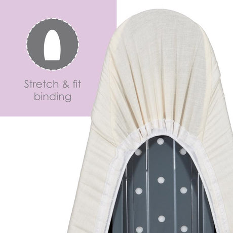 Seymour Home Products 15 in. W X 55 in. L Cotton Khaki Ironing Board Cover and Pad