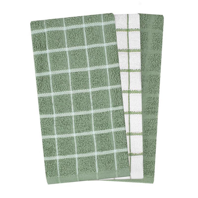 Ritz Juniper Cotton Kitchen Towel 3 pk, Pack of 3