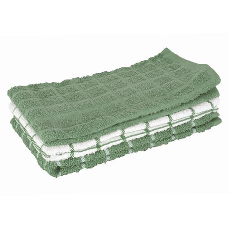 Ritz Juniper Cotton Kitchen Towel 3 pk, Pack of 3