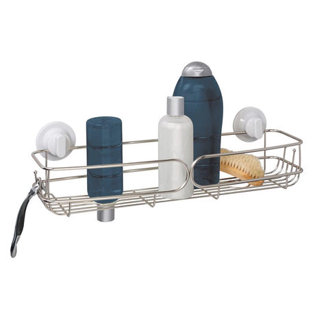 Zenna Home 4.5 in. H X 18 in. W X 5 in. L Shower Basket