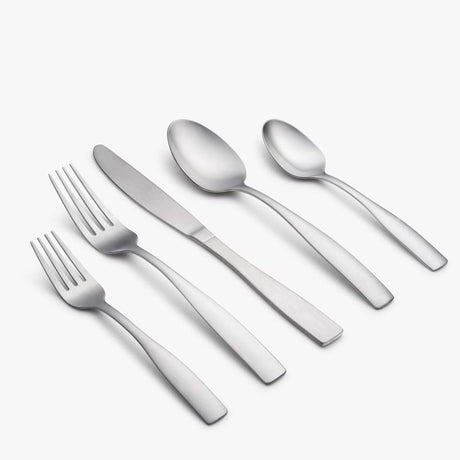 Cambridge Madison Silver Stainless Steel Flatware Set 20 pc