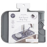 Core Home 14.57 in. L X 5.51 in. W X 0.19 in. H Silicone Sink Faucet Drip Tray