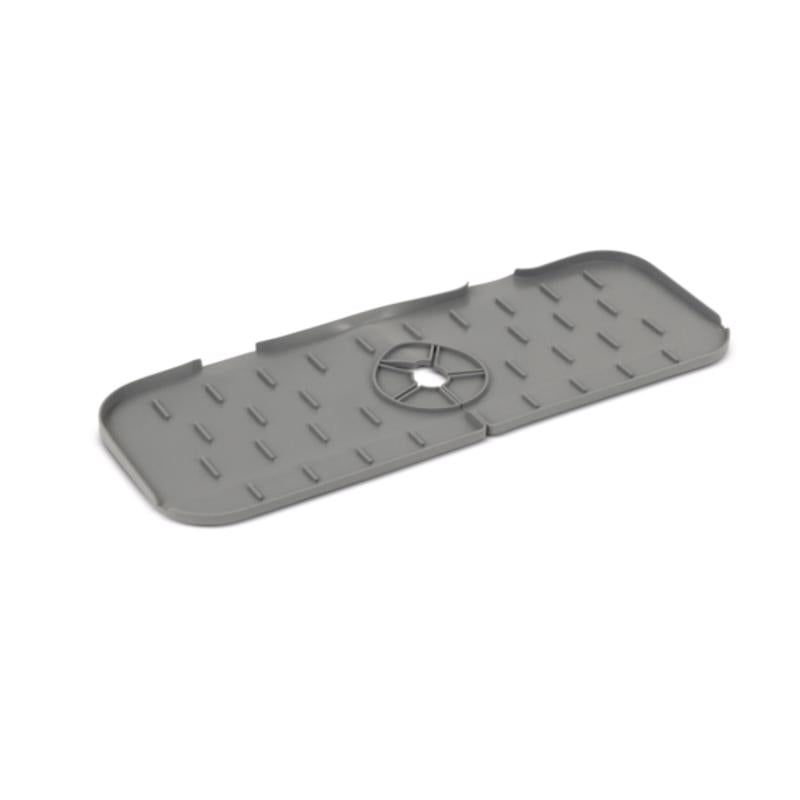 Core Home 14.57 in. L X 5.51 in. W X 0.19 in. H Silicone Sink Faucet Drip Tray