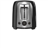 Black+Decker Stainless Steel Black/Silver 2 slot Toaster 12.32 in. H X 9.09 in. W X 8.58 in. D