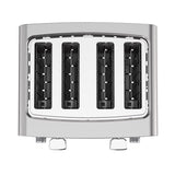 Black+Decker Stainless Steel Silver 4 slot Toaster 7.6 in. H X 11.8 in. W X 10.6 in. D