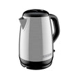 Black+Decker 1.7 L Black/Silver Electric Kettle