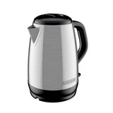 Black+Decker 1.7 L Black/Silver Electric Kettle