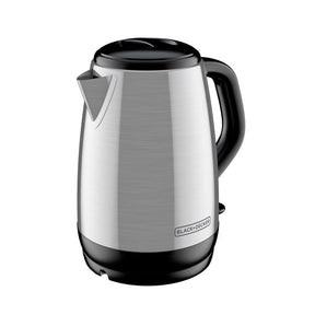 Black+Decker 1.7 L Black/Silver Electric Kettle