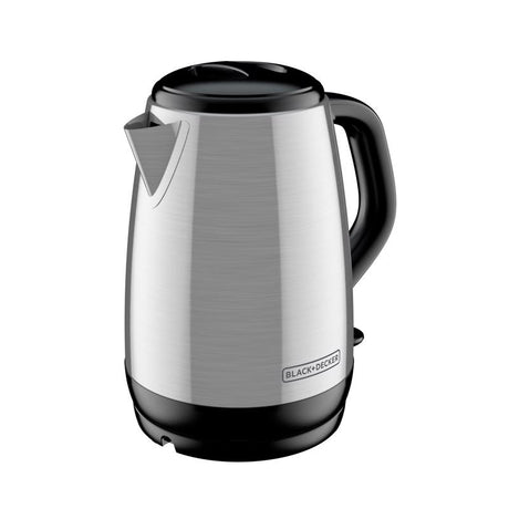 Black+Decker 1.7 L Black/Silver Electric Kettle