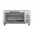 Black+Decker Stainless Steel Silver Toaster Oven 9.17 in. H X 11.97 in. W X 17.32 in. D