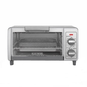 Black+Decker Stainless Steel Silver Toaster Oven 9.17 in. H X 11.97 in. W X 17.32 in. D