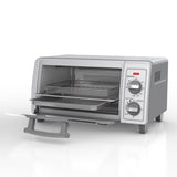 Black+Decker Stainless Steel Silver Toaster Oven 9.17 in. H X 11.97 in. W X 17.32 in. D