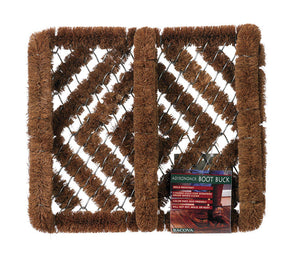 Bacova Guild 12  W X 14  L Brown Coir Boot/Shoe Scraper