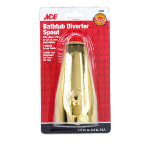 Ace Polished Brass Tub Spout