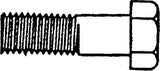 1/4X1-1/2 Hex Head M/Screw w/Nu