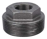 ProSource B241 50X20 Pipe Bushing, 2 x 3/4 in, MIP x FIP, Malleable Iron, SCH 40 Schedule, 300 psi Pressure