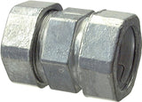 Halex 02401B Coupling, 3/4 in Compression, Zinc, 25/BX