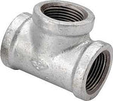 ProSource 11A-1/2G Pipe Tee, 1/2 in, FIPT, Steel, 40 Schedule, 300 psi Pressure