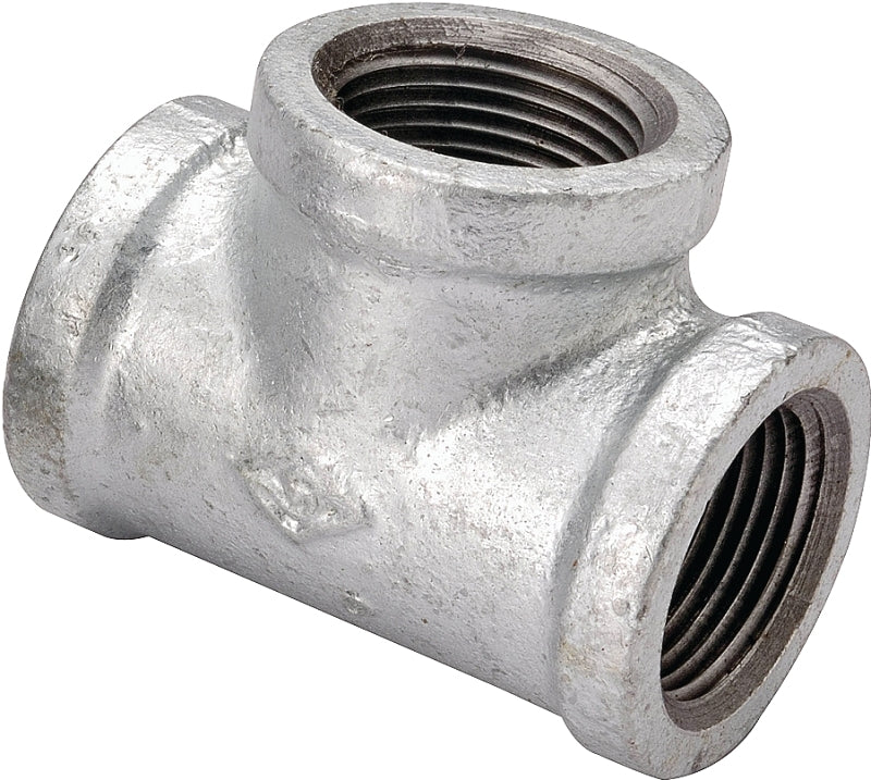 ProSource 11A-1G Pipe Tee, 1 in, FIPT, Steel, 40 Schedule, 300 psi Pressure