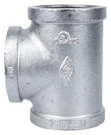 ProSource 11A-2G Pipe Tee, 2 in, FIPT, Steel, 40 Schedule, 300 psi Pressure