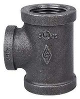 ProSource B130R 25X20 Pipe Tee, 3/4 x 1 in, Threaded, Malleable Iron, SCH 40 Schedule, 300 PSI Pressure