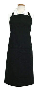Ritz 2 pocket Black Cotton Solid Apron, Pack of 3