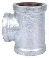 ProSource PPG130R-40X32 Pipe Tee, 1-1/2 x 1-1/2 x 1-1/4 in, FIPT, Malleable Steel, SCH 40 Schedule