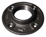 ProSource B321 50 Floor Flange, 2 in, 5.2 in Dia Flange, FIP, 4-Bolt Hole, 0.31 inch (8 mm) Dia Bolt Hole