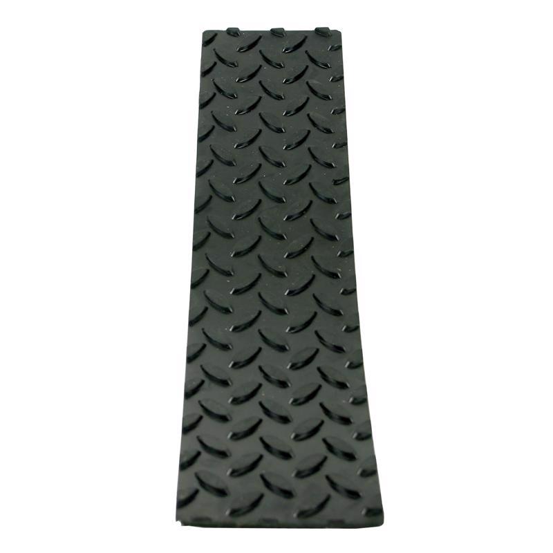 Keeper Safety Step 4 in. W X 17.5 in. L Gray Rubber Stair Tread, Pack of 12