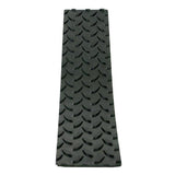 Keeper Safety Step 4 in. W X 17.5 in. L Gray Rubber Stair Tread, Pack of 12
