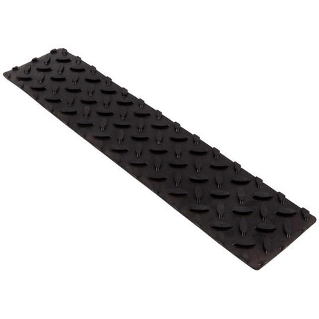 Keeper Safety Step 4 in. W X 17.5 in. L Gray Rubber Stair Tread, Pack of 12