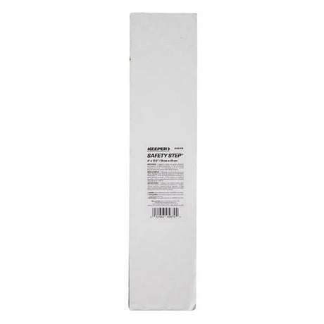 Keeper Safety Step 4 in. W X 17.5 in. L Gray Rubber Stair Tread, Pack of 12