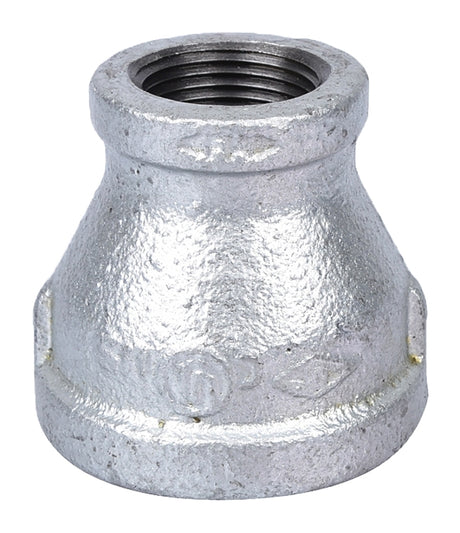ProSource 24-11/4X3/4G Reducing Pipe Coupling, 1-1/4 x 3/4 in, Threaded, Steel, 40 Schedule, 300 psi Pressure