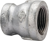 ProSource 24-11/2X1G Reducing Pipe Coupling, 1-1/2 x 1 in, Threaded, Steel, 40 Schedule, 300 psi Pressure